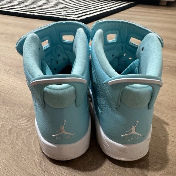 Air Jordan 6 GS “Still Blue” Sneakers | Youth 4Y (Women’s 5.5 / Men’s 4) - Picture 4 of 8